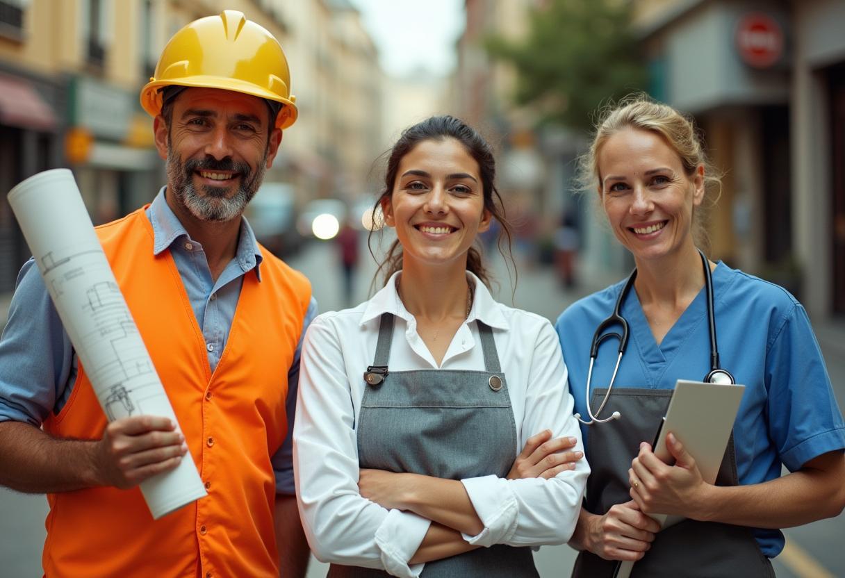 BTP, restauration, santé